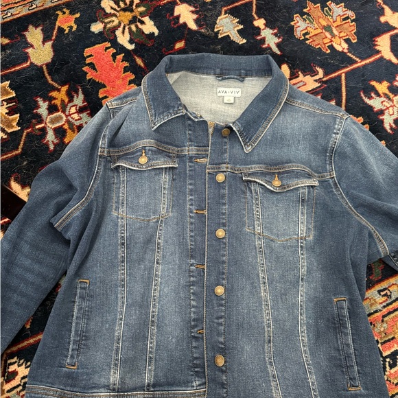 Ava and viv jean jacket - Picture 3 of 3